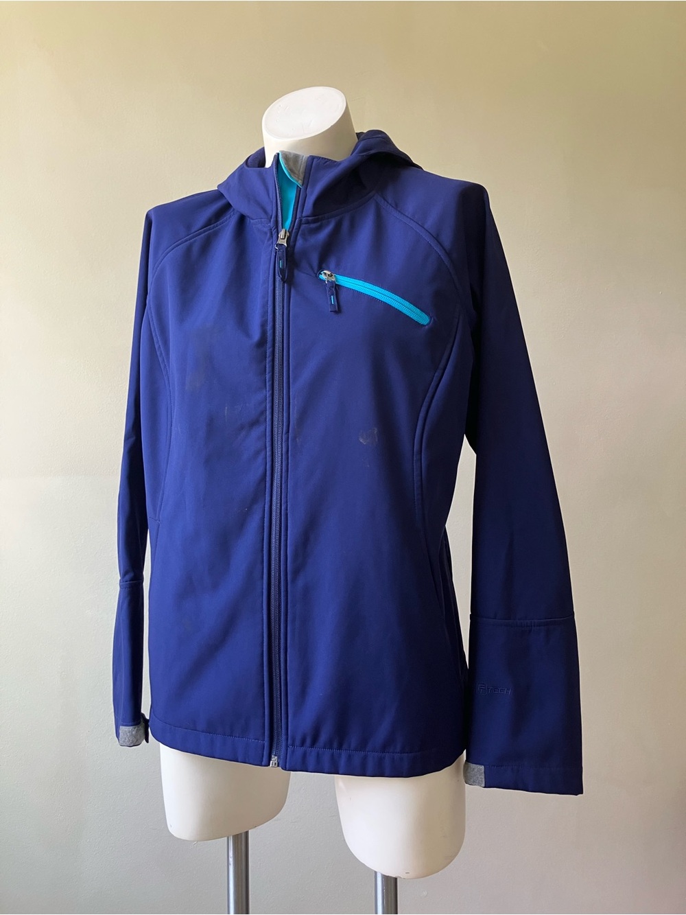 Free Tech | Blue Violet Windproof Rain Jacket